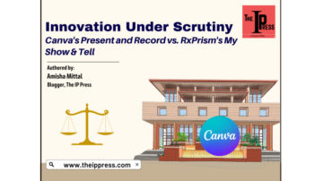 Inovação sob escrutínio: o presente e o registro do Canva versus o My Show & Tell do RxPrism