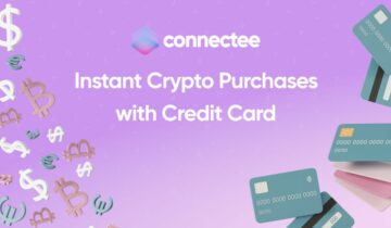 Connectee tekee mahdolliseksi välittömät krypto-ostokset luotto-/pankkikortilla
