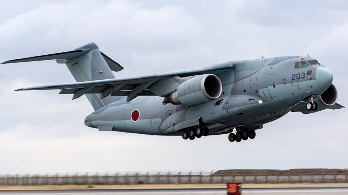 Japan Wants To Airdrop Long-Range Missiles From Its C-2 Cargo Aircraft