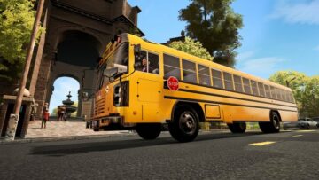Tiếp tục với Trình mô phỏng xe buýt 21 Điểm dừng tiếp theo - Phần mở rộng xe buýt trường học chính thức | TheXboxHub