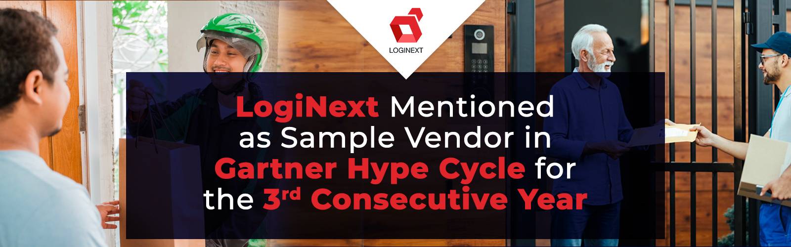 Gartner Hype Cycle 2023 mentions LogiNext as Sample Vendor