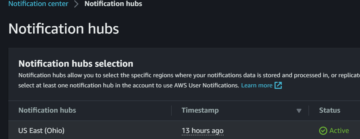 Monitoreo de Amazon OpenSearch Serverless mediante notificaciones de usuario de AWS | Servicios web de Amazon