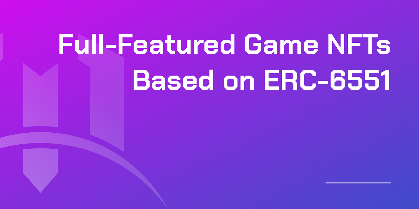 NFTs de jogos completos baseados em ERC-6551 (FFG-NFTs)