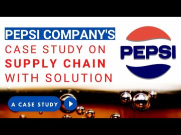 Casestudy van Pepsi Supply Chain met oplossing.