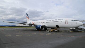 रेक्स 737 पहली होबार्ट उड़ान के साथ तस्मानिया पहुंचा