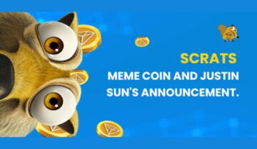 La moneda del meme SCRATS y el anuncio de Justin Sun