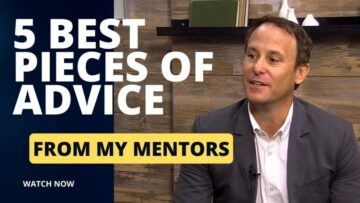The 5 Best Pieces of Advice I Got From My Mentors (Updated with New Video) | SaaStr
