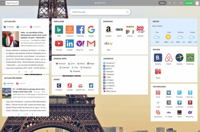 Best New Tab Chrome Extensions: Start.me