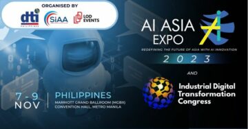 Het Ministerie van Handel en Industrie van de Filipijnen (DTI) werkt samen met de Singapore Industrial Automation Association (SIAA) bij het hosten van de AI Asia Expo