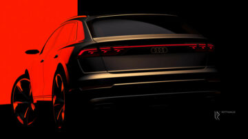 Updated Audi Q8 previewed with new-look design - Autoblog