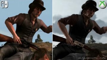 Video: Red Dead Redemption Switch vs Xbox 360 grafikjämförelse