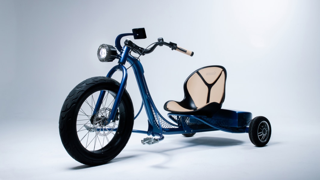 Vook electric trike is kid-style fun with adult-sized tech and range - Autoblog