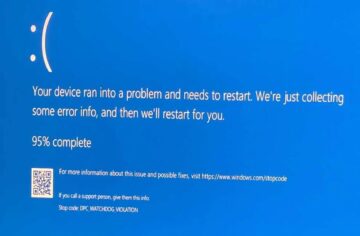 Windows 11 업데이트로 인해 '지원되지 않는 프로세서' 블루 스크린이 발생함
