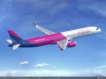 Wizz Air encomenda mais 75 aeronaves da família Airbus A321neo