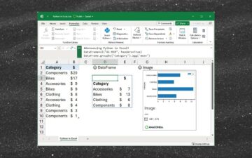 Ahora puedes usar Python en Microsoft Excel