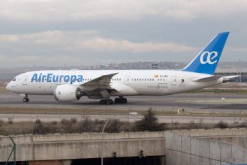 Air Europa-flyget från Panama till Madrid nödlandar på Teneriffa för en sjuk passagerare