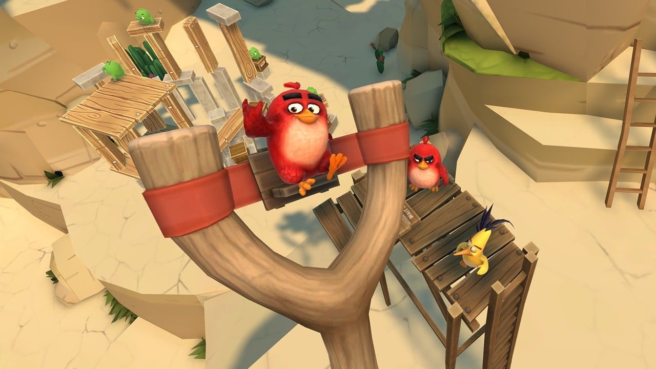 Angry Birds VR: Isle of Pigs Slingshots på PSVR2 neste måned