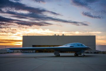 B-21 ground tests proceed as bomber’s first flight deadline approaches