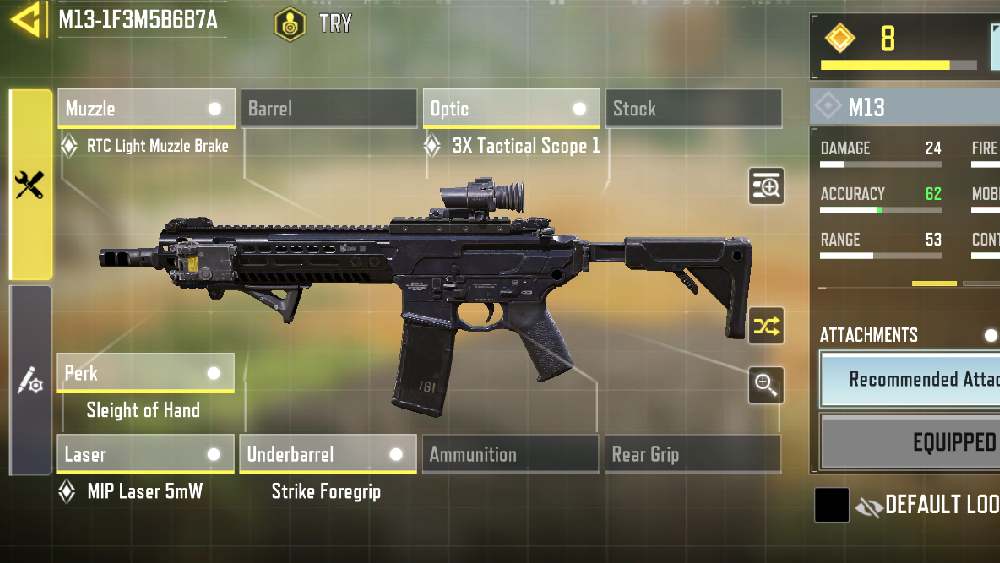 Best M13 Loadout in Multiplayer