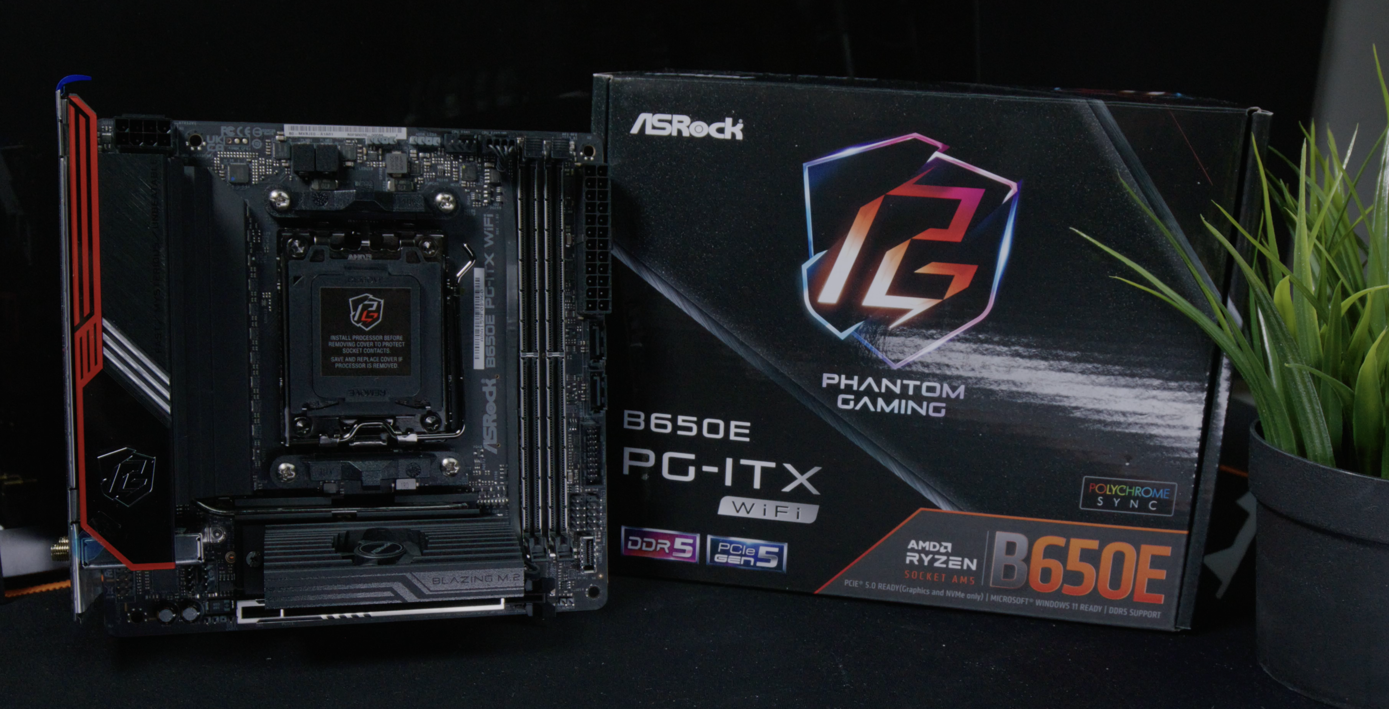 Asrock B650E PG-ITX - أفضل لوحة AMD SFF متوسطة المدى
