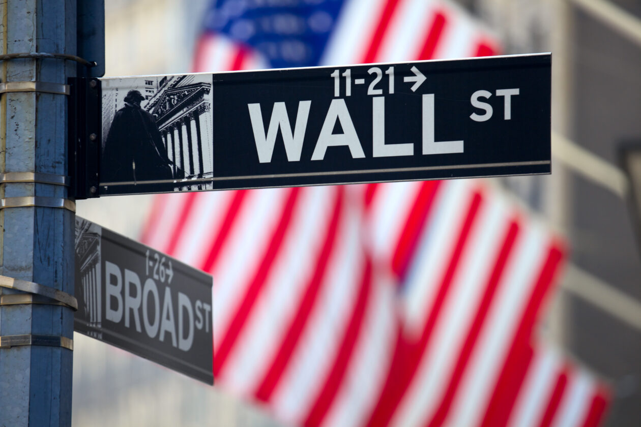 Wall Street Signs in Manhattan, New York City