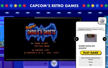 "Capcom Towni" digitaalmuuseumi veebisaiti värskendati, et saaksite mängida ka Breath of Fire, Ghosts'N Goblins ja Super Ghouls'N Ghosts – TouchArcade