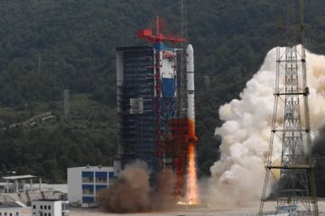 چین دسته جدیدی از ماهواره های شناسایی یاوگان را پرتاب کرد