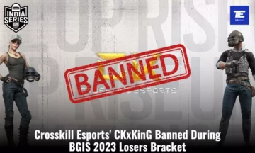 CKxKinG von Crosskill Esports während der Verliererrunde der BGIS 2023 verboten