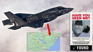 Ostanki pogrešanega F-35B najdeni na polju