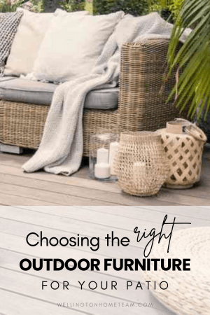 Choosing the Right Outdoor Furniture for Your Patio