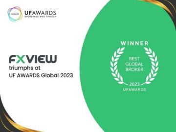 Fxview به عنوان "بهترین کارگزار جهانی" در UF AWARDS Global 2023 پیروز شد
