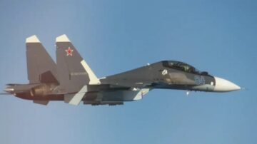 Here's One Of Two Russian Su-30s Intercepted By Italian F-35s Deployed To Poland