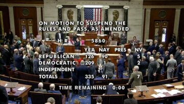 Das Repräsentantenhaus verabschiedet einen 45-Tage-Finanzierungsplan und sendet ihn im Handumdrehen an den Senat