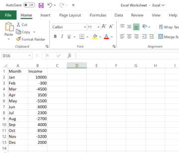 Wie erstelle ich ein Wasserfalldiagramm in Excel?