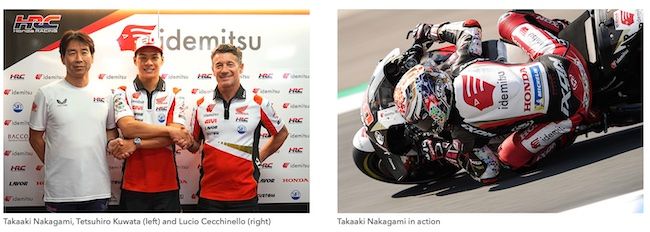 HRC y Takaaki Nakagami acuerdan renovar contrato