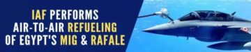 Det indiske luftvåben tanker egyptiske Rafale-jagerfly som en del af øvelse BRIGHT STAR-23