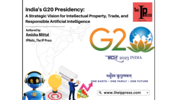 인도의 G20 의장국: 지적 재산권, 무역 및 책임 있는 인공 지능에 대한 전략적 비전