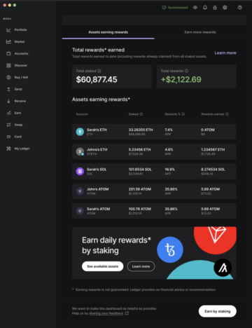 Ledger Live New ‘Earn’ Section Is Here! Grow Your Portfolio The Right Way | Ledger