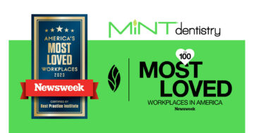 MINT Dentistry wurde von Newsweek in die Liste der 100 beliebtesten Arbeitsplätze für 2023 aufgenommen