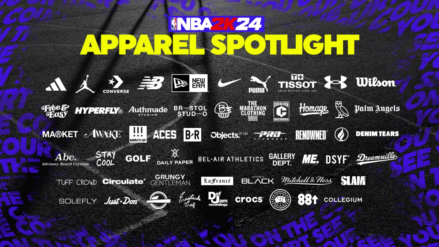 Αποκαλύφθηκαν οι επωνυμίες ρούχων NBA 2K24