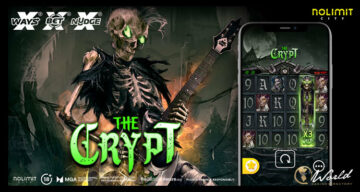 Lançamento do novo NoLimit City The Crypt traz os jogadores para a aventura no misterioso cemitério