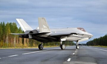 En el ejercicio nórdico el F-35A realiza las primeras operaciones en carretera