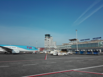 Oostenden lentokenttä suljettiin kahdeksi kuukaudeksi vuoden 2024 alussa – TUIfly Belgium lähettää matkustajia Brysseliin