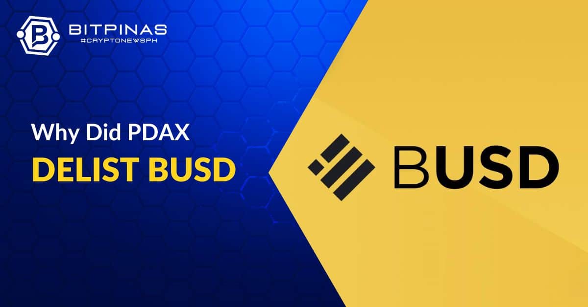 PDAX برای حذف بایننس USD (BUSD)