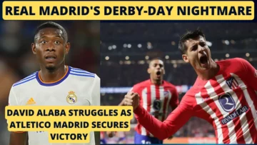 Coșmarul zilei derby-ului lui Real Madrid: David Alaba se luptă în timp ce Atletico Madrid își asigură victoria