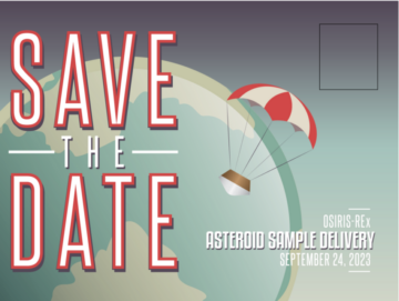 Tilmeld dig for at se live-udsendelsen af ​​OSIRIS-REx's Asteroid Sample Delivery
