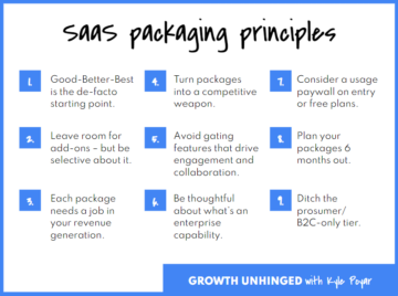 SaaS पैकेजिंग 201: बेहतर SaaS पैकेजिंग के लिए 9 उन्नत पाठ - OpenView