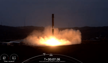 SpaceX launches 13 satellites for U.S. Space Development Agency