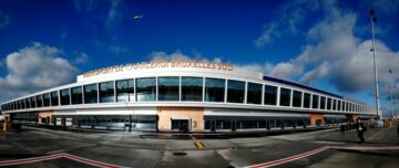 Aviso de greve do pessoal do Aeroporto Bruxelas Sul Charleroi