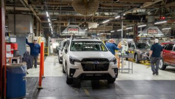 Subaru kaalub Indiana elektrisõidukite tehast – Detroidi büroo
